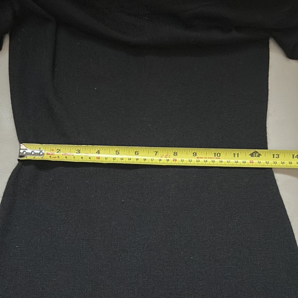 Jacob flattering fitted wool extra warm black dress - Picture 2 of 6